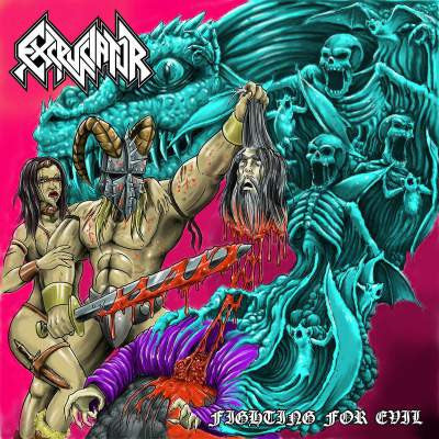 Excruciator ‎– Fighting For Evil CD
