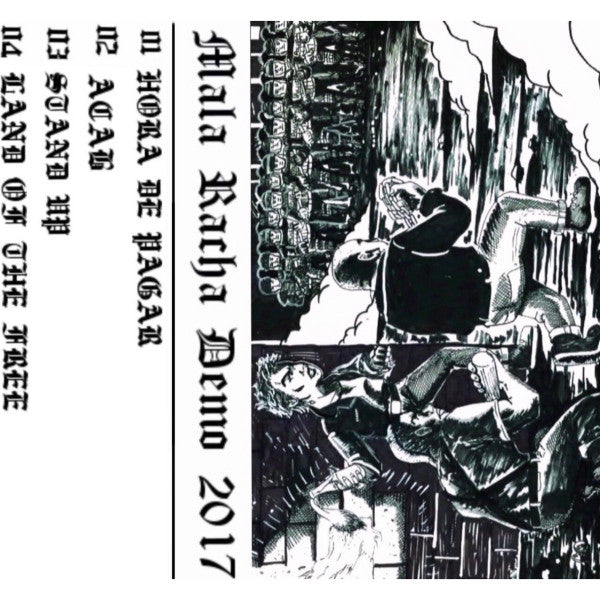 Mala Racha ‎– Demo 2017 Cassette Tape