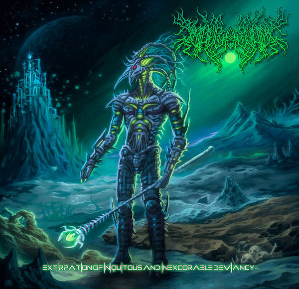 Insidious Asphyxiation ‎– Extirpation Of Iniquitous And Inexorable CD