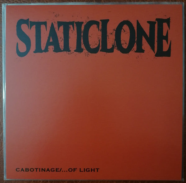 Staticlone ‎– Cabotinage/...Of Light 7 Inch Flexi