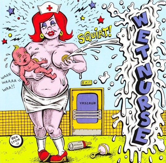 Lazy Boyzzz / Wet Nurse ‎– Wet N' Lazy 7 Inch