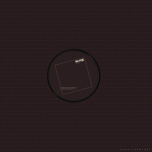 S U R V I V E* ‎– RR7387 Vinyl LP